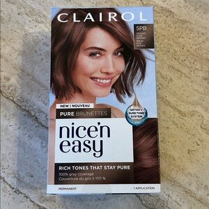 NEW 🆕 Clairol nice’n easy hair color 5PB Medium Pure Brown